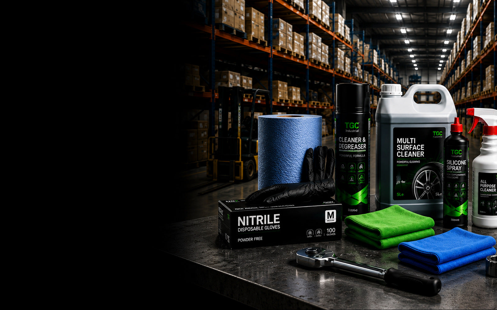 Dependable supply for warehouses and logistics teams